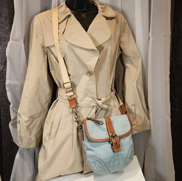 Coach Soho Mini Signature Swing-pack - Picture 1 of 15